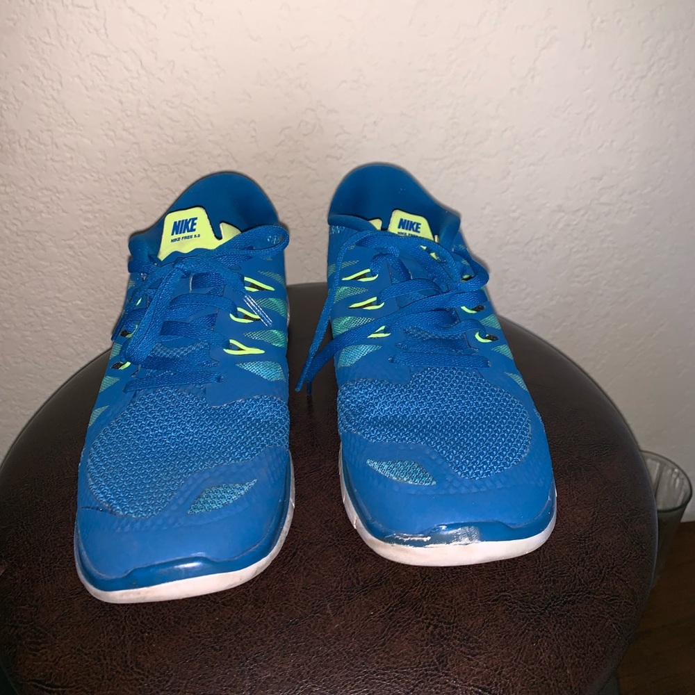 two pairs of nikes